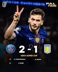 Paris Saint-Germain 2-1 Aston Villa
